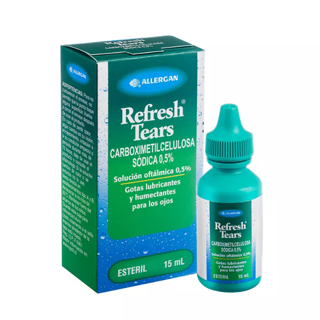 Refresh Tears  0,5 % Solución oftálmica 15 ml.  1