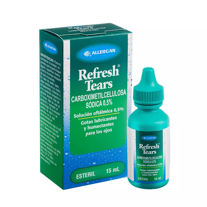 Refresh Tears  0,5 % Solución oftálmica 15 ml.  1