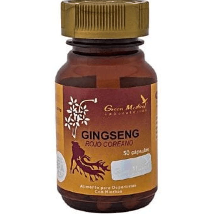Ginseng Rojo Coreano 50 Cápsulas. 1