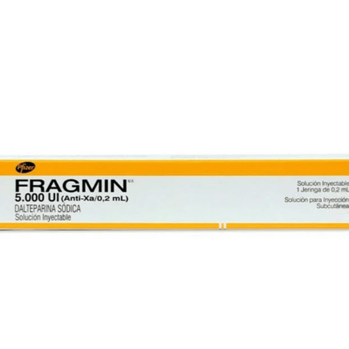 Fragmin Dalteparina 5000UI/0,2 ml  1 Jeringa Prellenada. 1