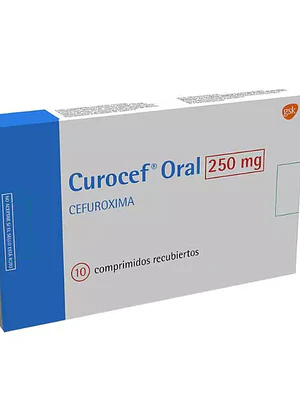 Curocef 250 mg 10 Comprimidos recubiertos.