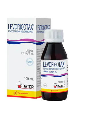 Levorigotax (B) Levocetirizina 2,5 mg/ 5 ml 100 ml.