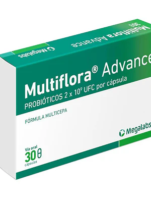 Multiflora Advance Probióticos 30 Cápsulas.