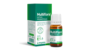Multiflora Gotas probióticas 8 ml.