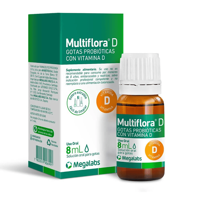 Multiflora D Gotas 8 ml. 1