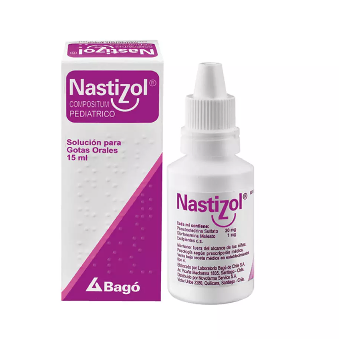 Nastizol Compositum pediátrico Gotas 15 ml. 1