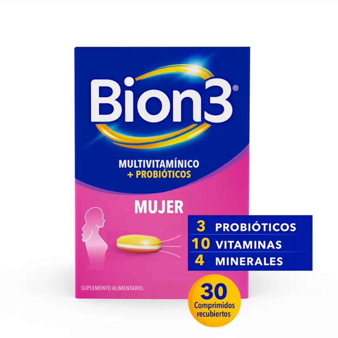 Bion 3 Mujer 30 Comprimidos. 1