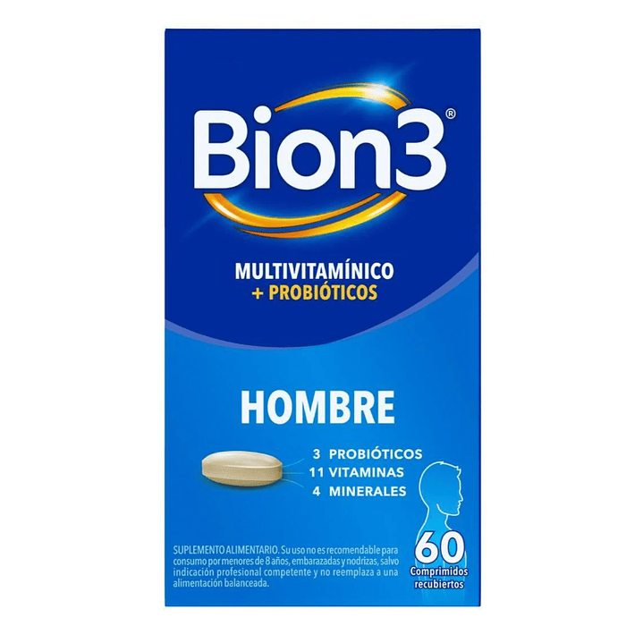 Bion 3 Hombre 60 Comprimidos. 1