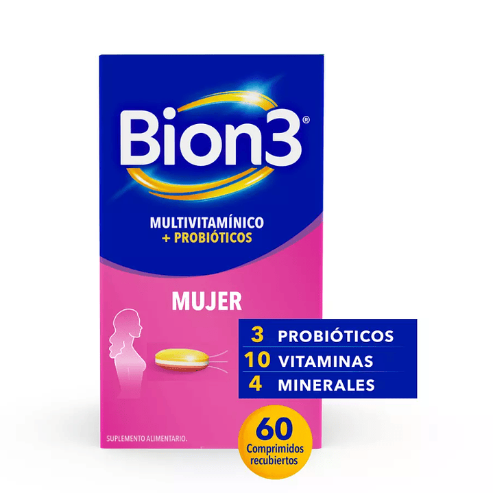 Bion 3 Mujer 60 Comprimidos. 1