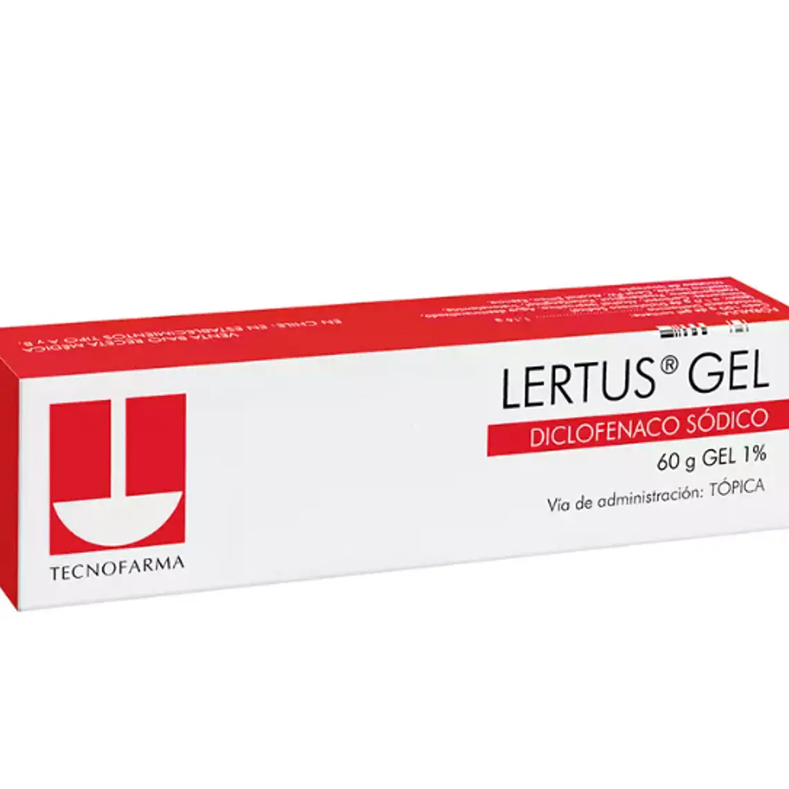 Lertus Diclofenaco sódico 1 % Gel tópico 60 g. 1