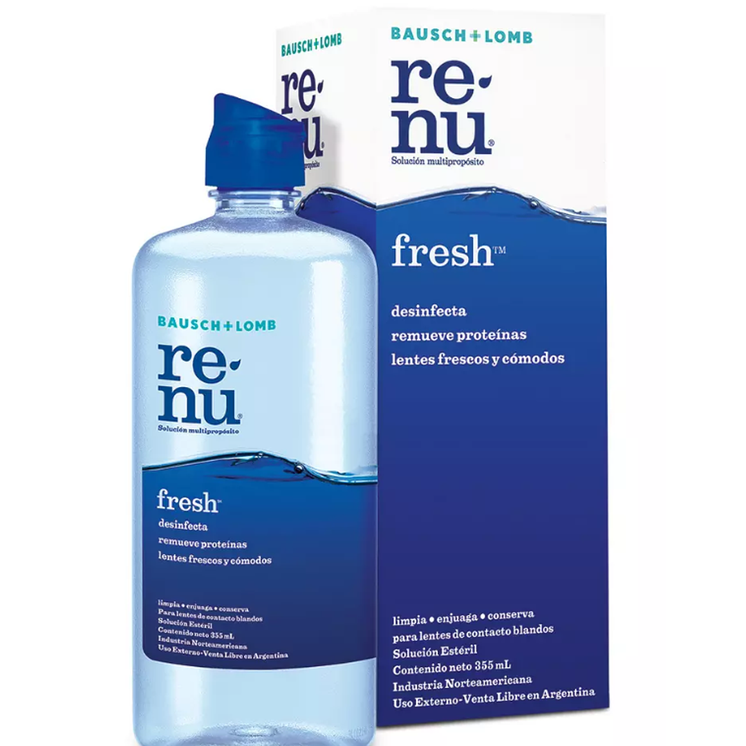 Renu  fresh Solución multipropósito 335 ml. 1