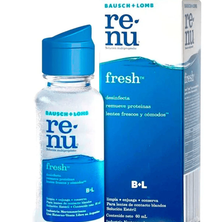 Renu fresh Solución multipropósito 60 ml. 1