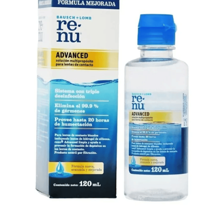 Renu Advanced Solución multipropósito 120 ml. 1