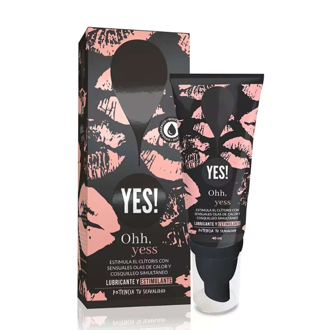 Yes! Lubricante y estimulante Ohh Yess 40 ml. 1