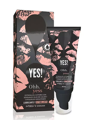 Yes! Lubric/Estimu Ohh Yess por 40  ml (Dm)