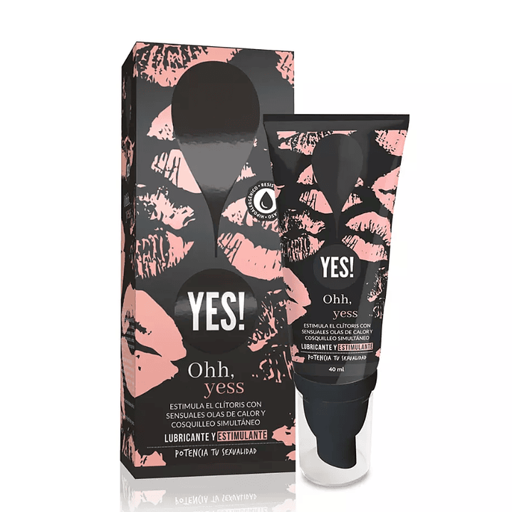 Yes! Lubricante y estimulante Ohh Yess 40 ml. 1
