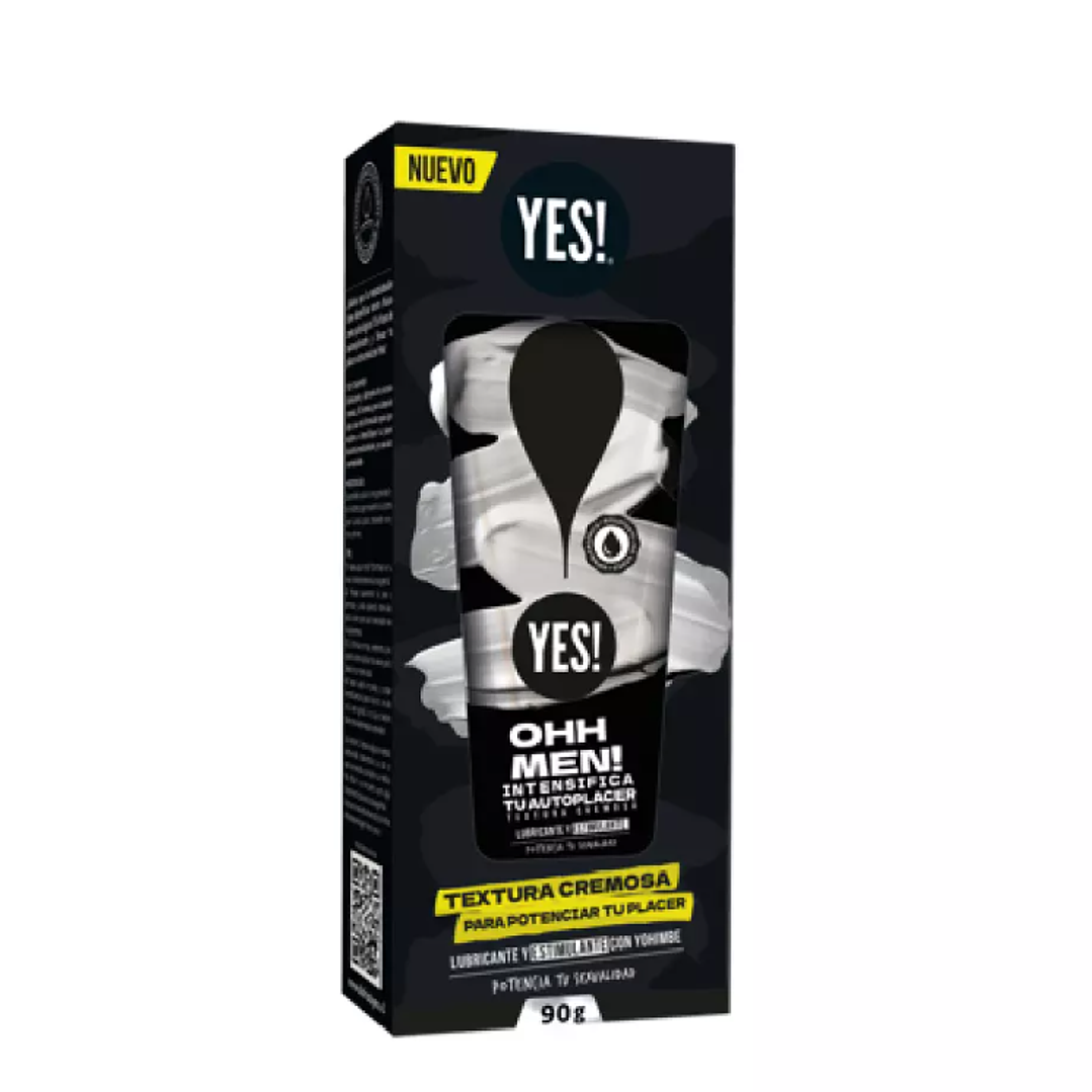 Yes! Lubricante y Estimulante Ohh Men Gel  90 g. 1