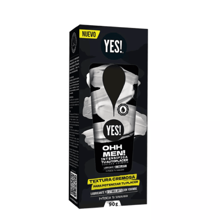 Yes! Lubricante y Estimulante Ohh Men Gel  90 g. 1