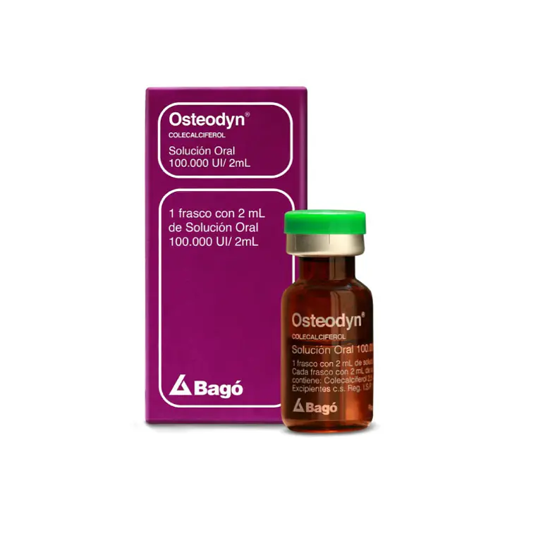 Osteodyn Colicalciferol Solución oral 100.000 U.I. 2 ml. 1