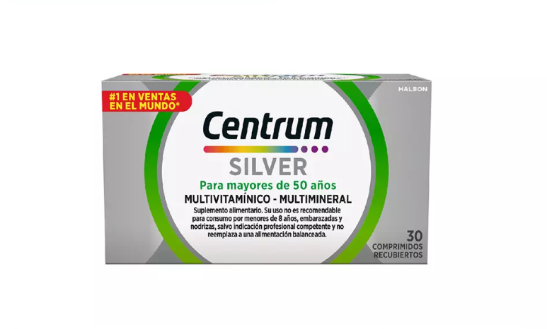Centrum Silver 30 Comprimidos recubiertos.