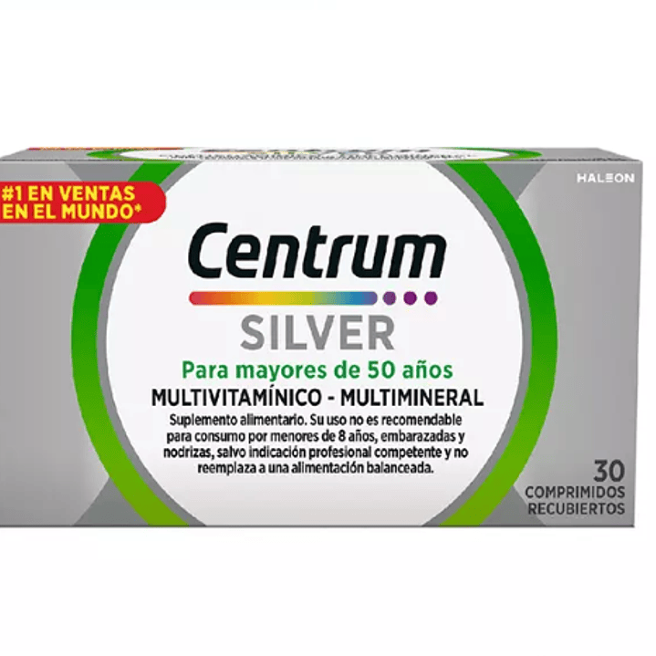 Centrum Silver 30 Comprimidos. 1