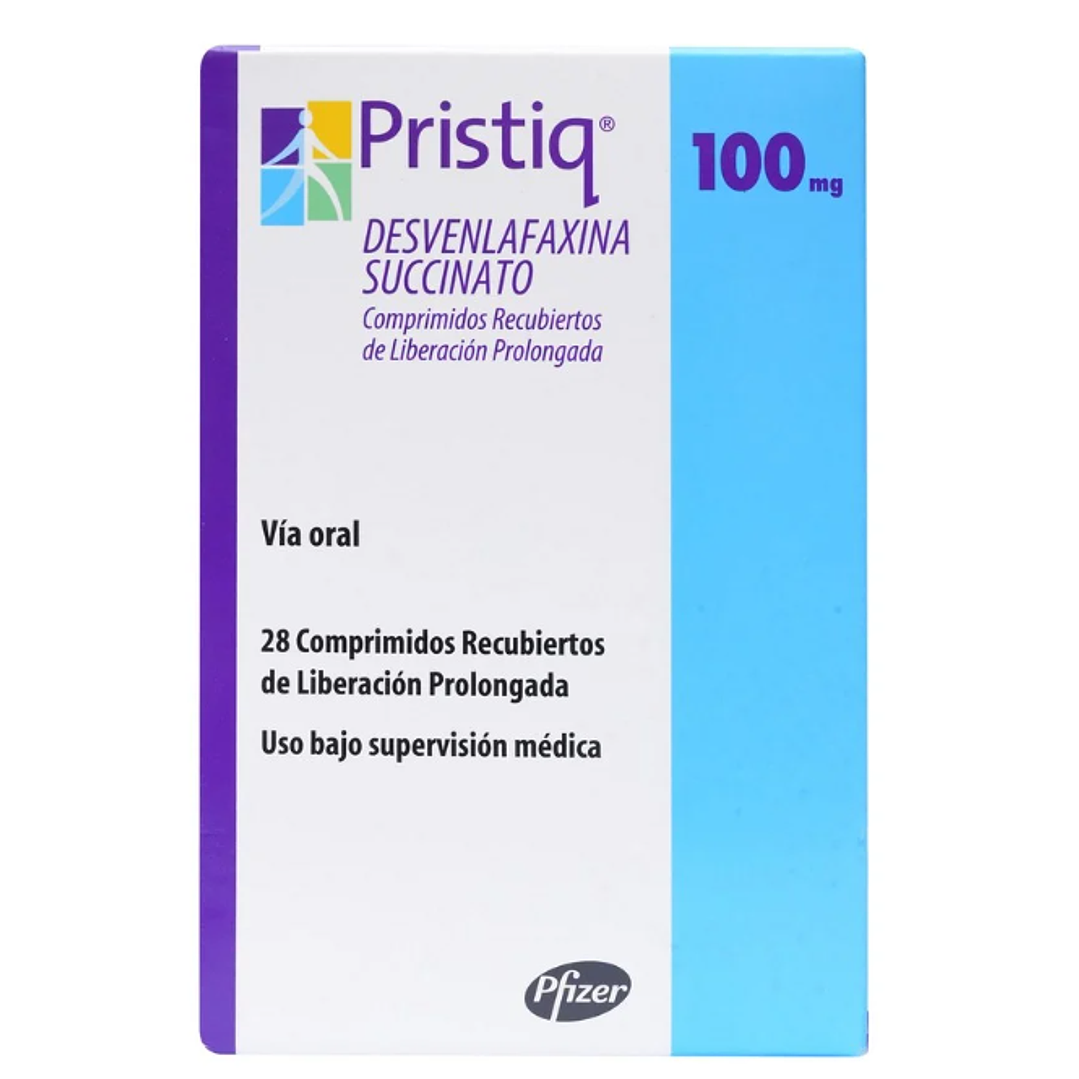 Pristiq 100 mg 28 Tabletas de liberación prolongada. 1