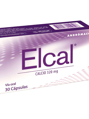 Elcal Calcio 320 mg  30 Cápsulas.