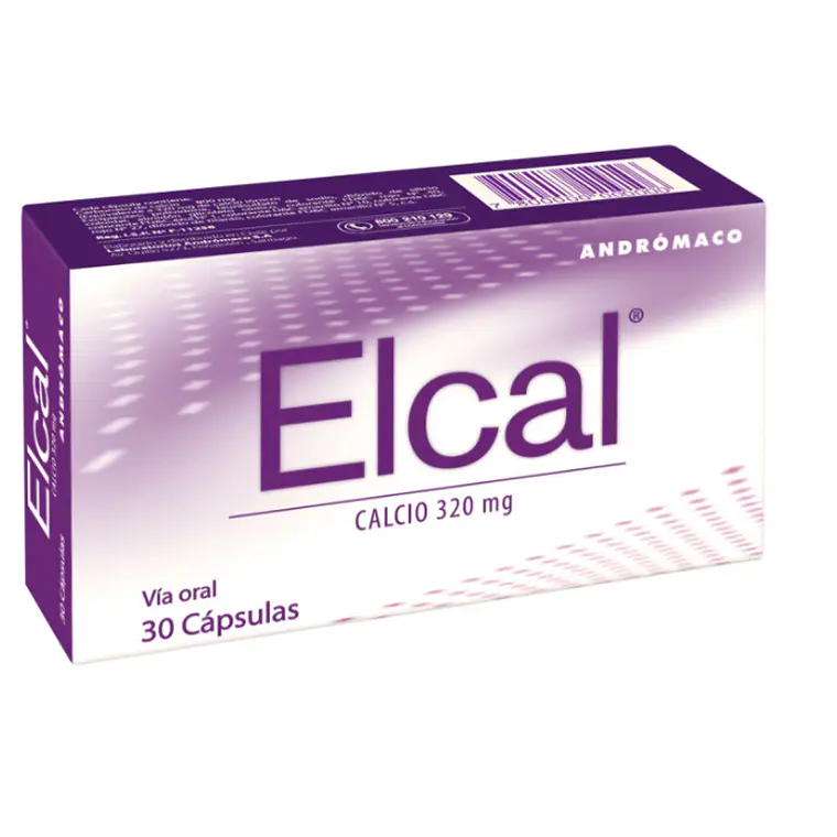 Elcal Calcio 320 mg  30 Cápsulas. 1