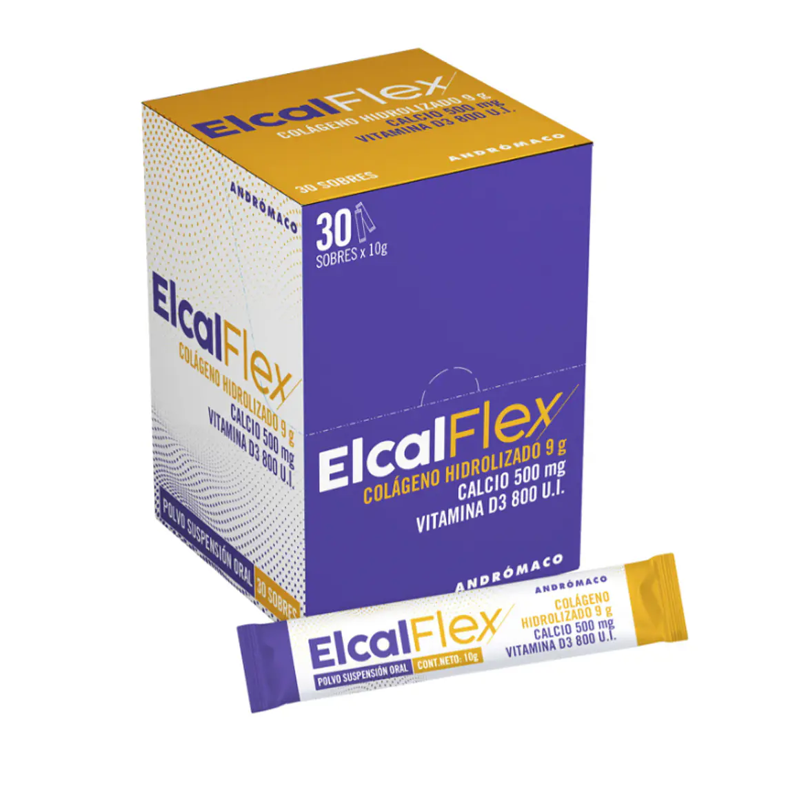 Elcal Flex Colágeno Hidrolizado 30 Sobres. 1