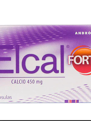 Elcal Forte Calcio 450 mg 30 Comprimidos.