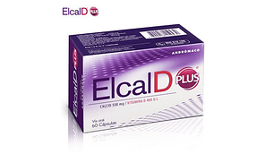 Elcal D Plus 500 mg / 400 U.I. 30 Cápsulas.