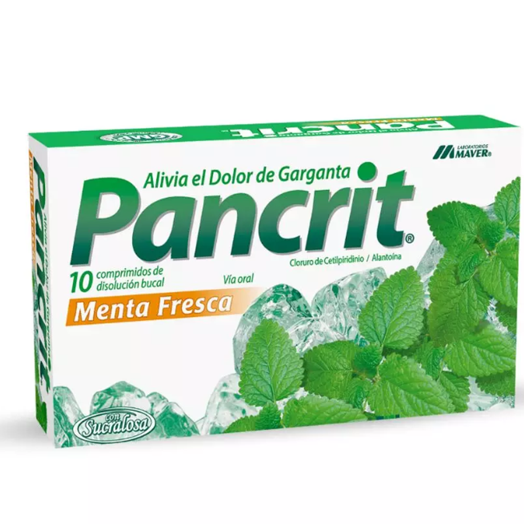 Pancrit Menta fresca 10 Comprimidos. 1