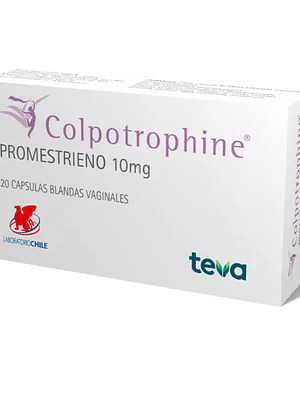 Colpotrophine Promestrieno 10 mg 20 Óvulos.