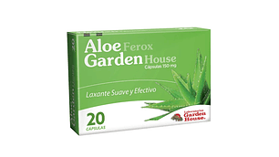 Aloe Ferox 150 mg 20 Cápsulas.