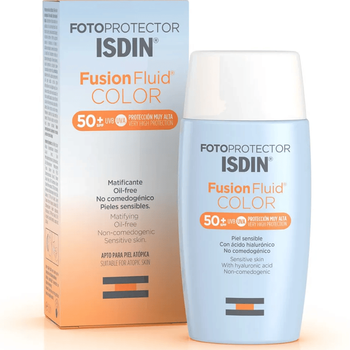 Fotoprotector Fusion fluid Color SPF 50+ 50 ml. ISDIN 1