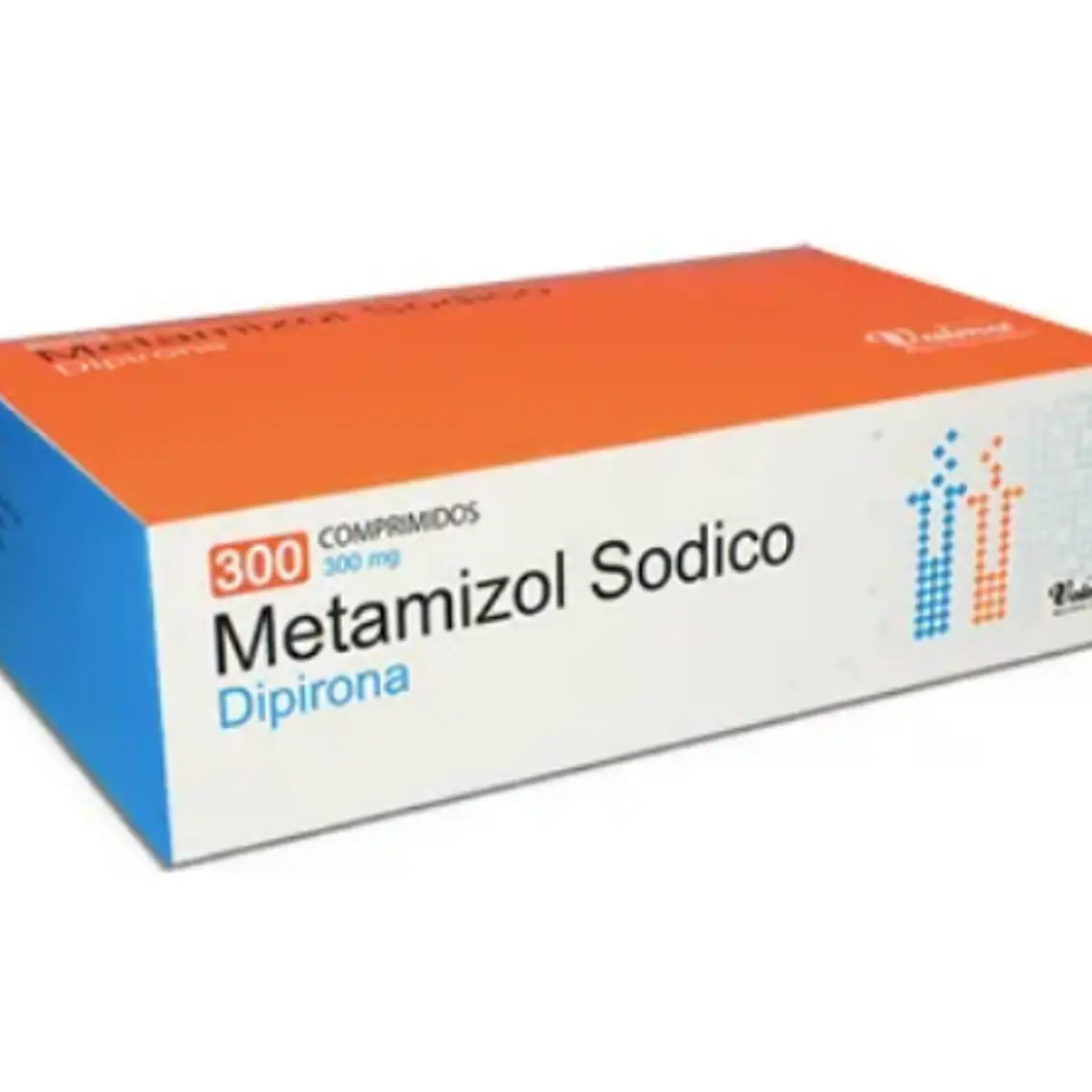 Metamizol sódico Dipirona 300 mg 300 Comprimidos.  1
