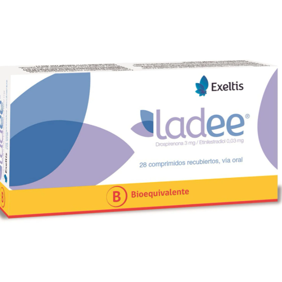 Ladee (B)  28 Comprimidos recubiertos. 1