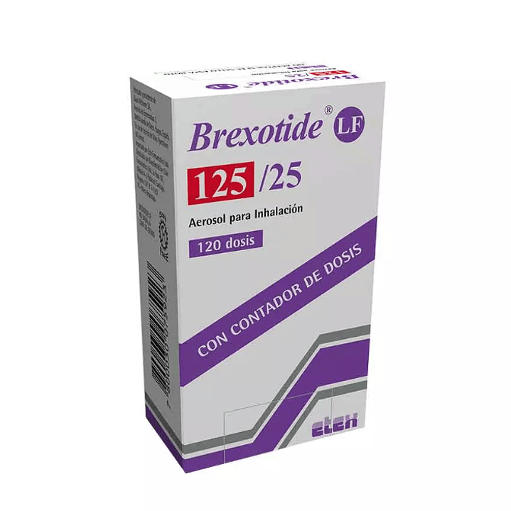 Brexotide LF 125 / 25 mcg Inhalador 120 dosis. 1