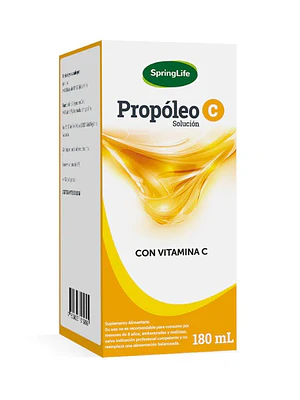 Propóleo C Solución con vitamina C 180 ml. SpringLife