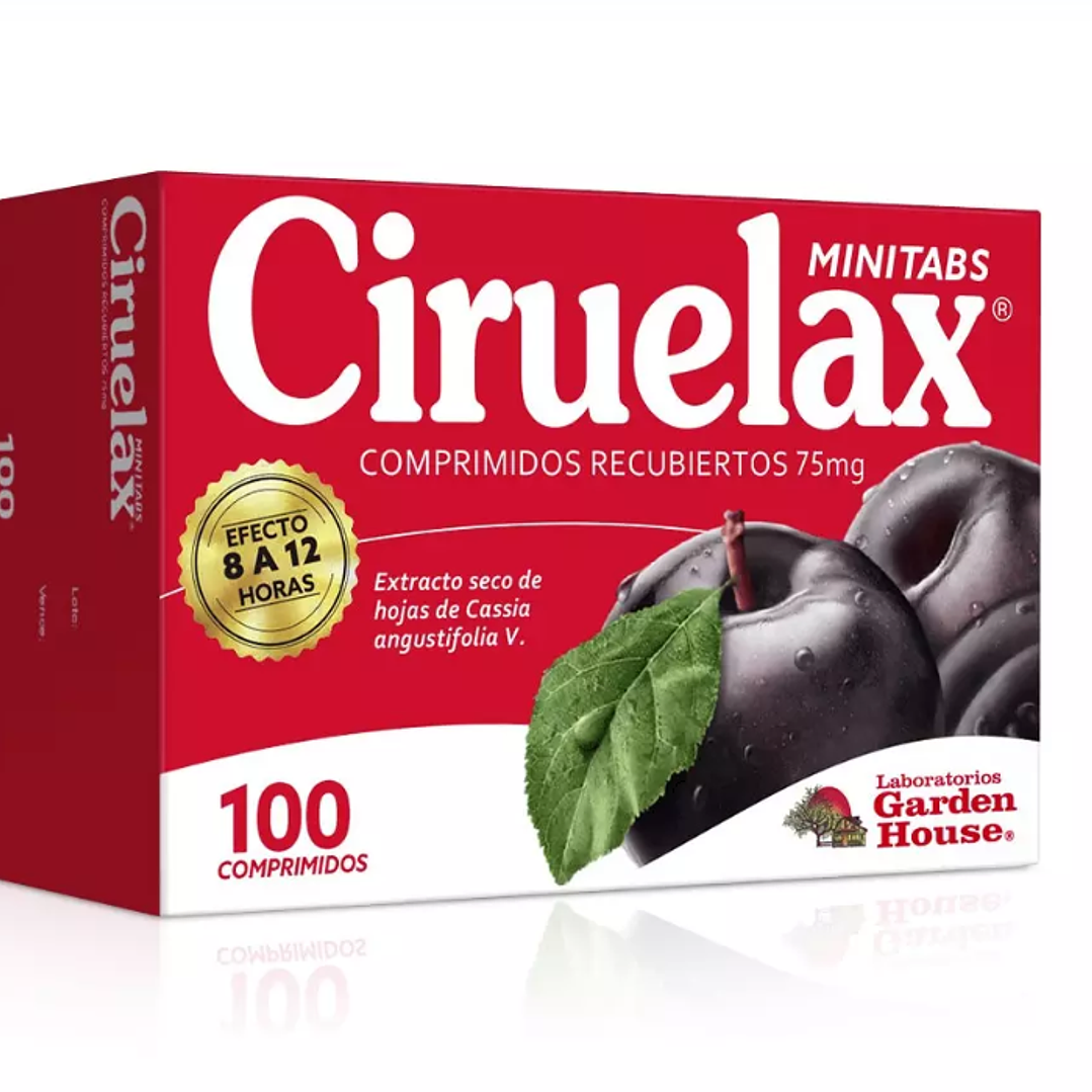 Ciruelax 75 mg 100 Minitabs. 1