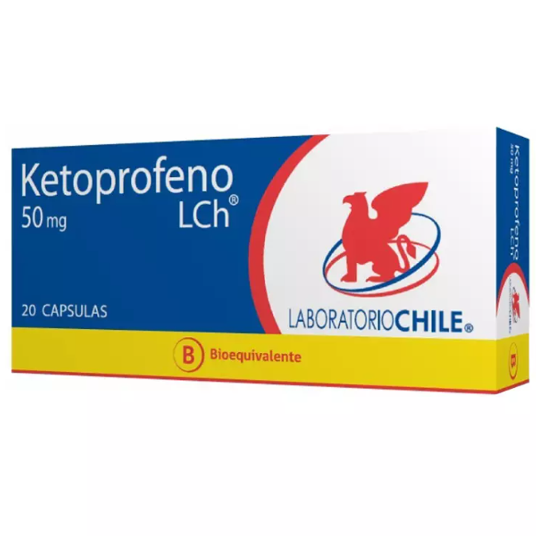 Ketoprofeno (B) 50 mg 20 Comprimidos.  1