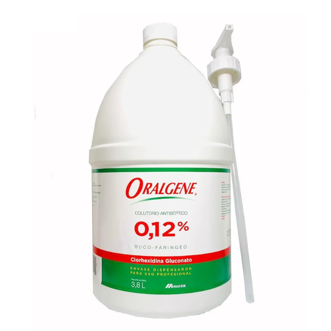Oralgene 0,12 % Colutorio antiséptico 3,8 Litros. 1