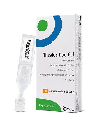 Thealoz Duo Gel oftálmico 30 Unidosis 0,4 g.