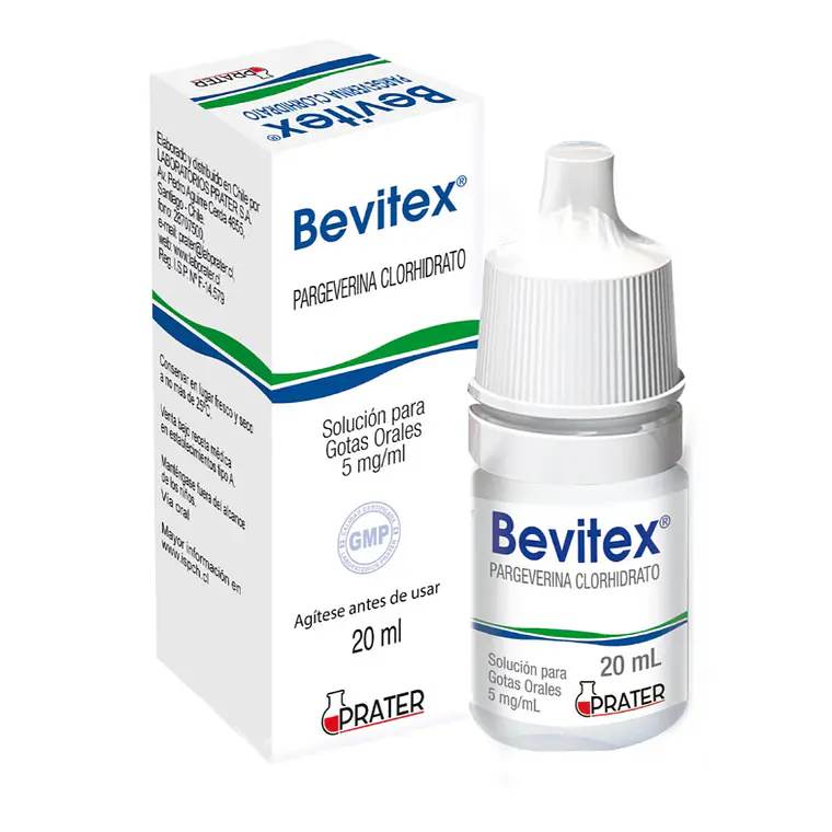 Bevitex Pargeverina 5 mg/ml Gotas 20 ml. 1