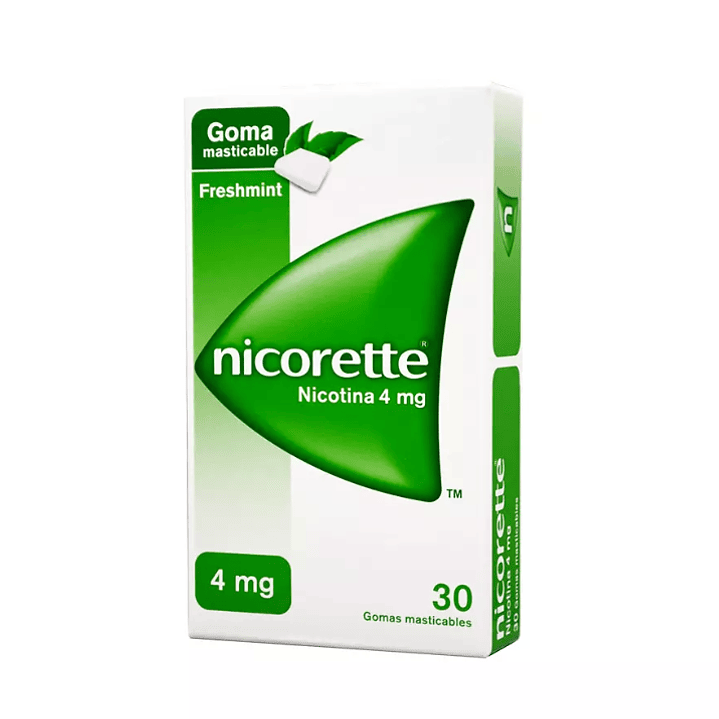 Nicorette Freshmint Nicotina 4 mg 30 Gomas masticables. 1