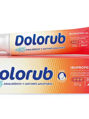 Dolorub Ibuprofeno 5 % Gel 60 g con aplicador.