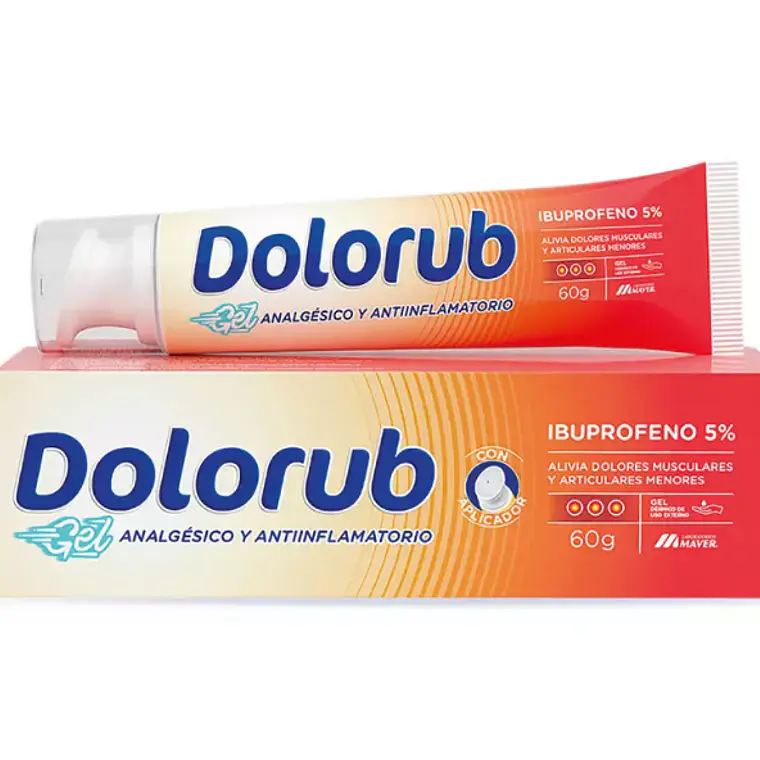 Dolorub Ibuprofeno 5 % Gel 60 g con aplicador. 1