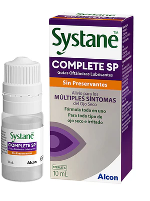 Systane Complete SP Gotas oftálmicas 10 ml.