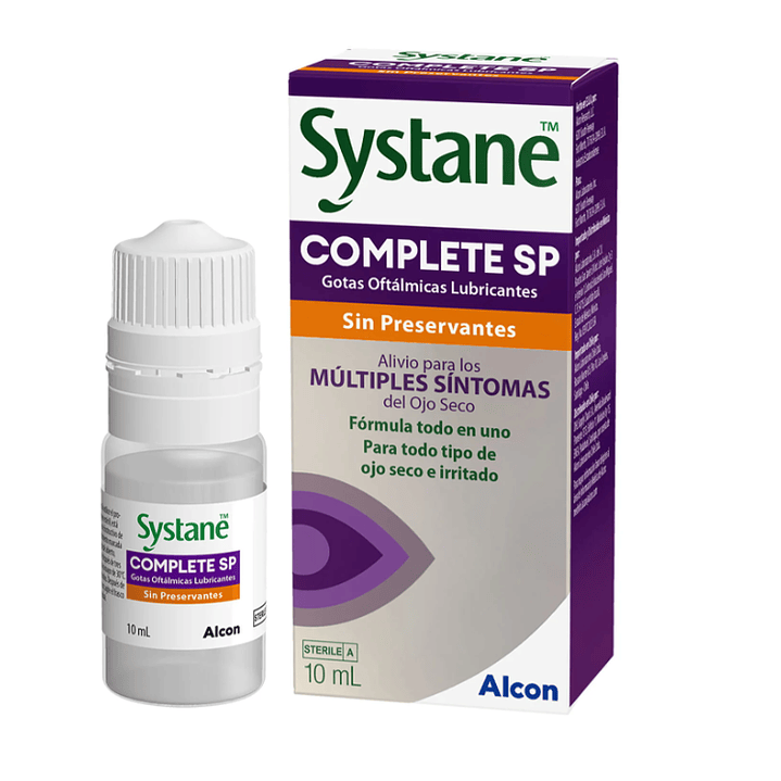 Systane Complete SP Gotas oftálmicas 10 ml. 1