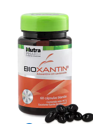 Bioxantin Astaxantina 60 Cápsulas blandas.